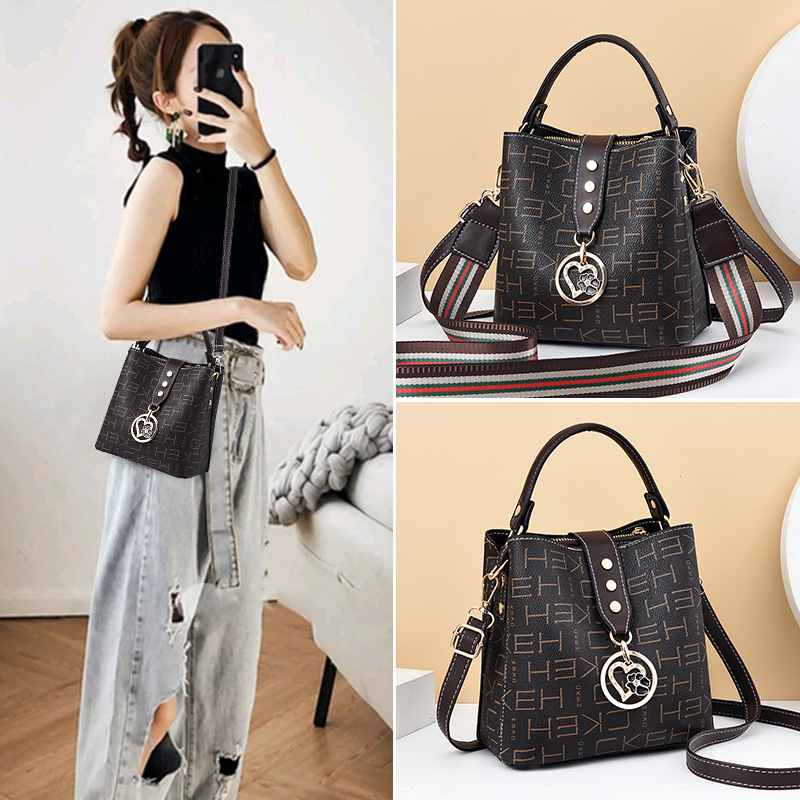 Demi-season shoulder bag