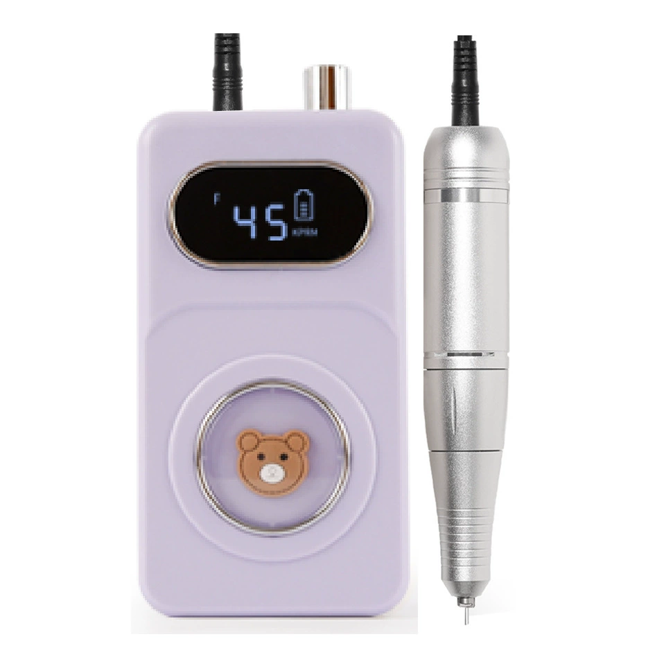 Electric Nail Drill Machine, multi-model sanding/milling kit, USB portable, 0.6 kg