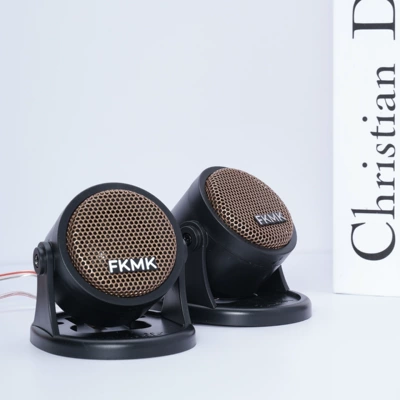 Suitable for other applications. 5inch External Car horn/tweeter - gold-pair-price-dual-speakers-universal