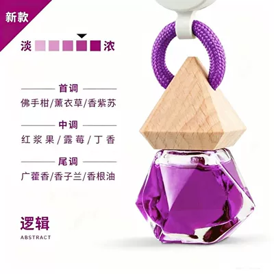 The Same Model as the Langlong Car Perfume Essential Oil Pendant, Car Fragrance with Gardenia Scent, Long-Lasting Fragrance, Suitable for Pregnant Women and Infants (Car Perfume Aromatherapy) - crystal-logic-langlong-car-perfume-with-the-same-fragrance-free-trial