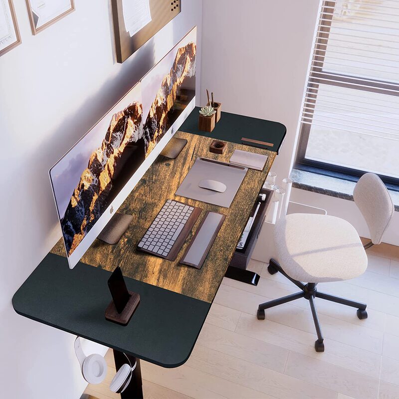 Electric Adjustable Table Desktop Gaming Table Computer Table Home Bedroom Height Adjustment Desk Drawer Storage Customization