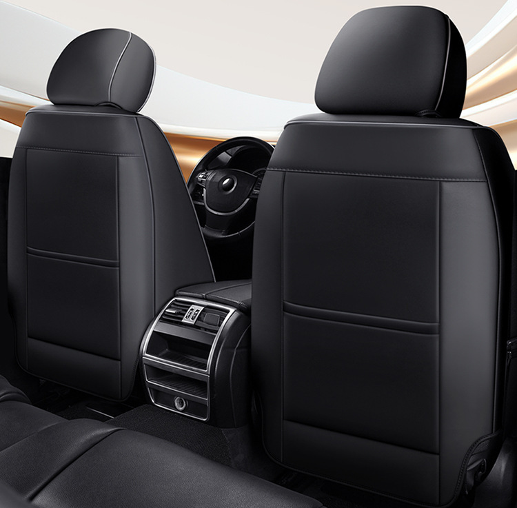 Car Seat Cushion Five-Seater Four-Season Cushion All-Inclusive Universal Seat Cover Seat Cushion Nappa Leather Amazon European and American Cross-Border Breathable