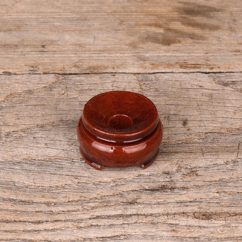 GJU8 natural solid wood gourd base size bottom bracket ornament imitation mahogany gourd base sitting crystal ball walnut