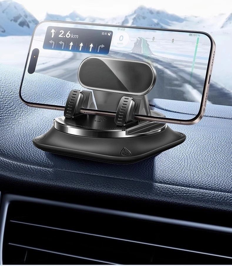 New car dashboard center console rotating anti-slip navigation adhesive suction cup stable universal phone holder