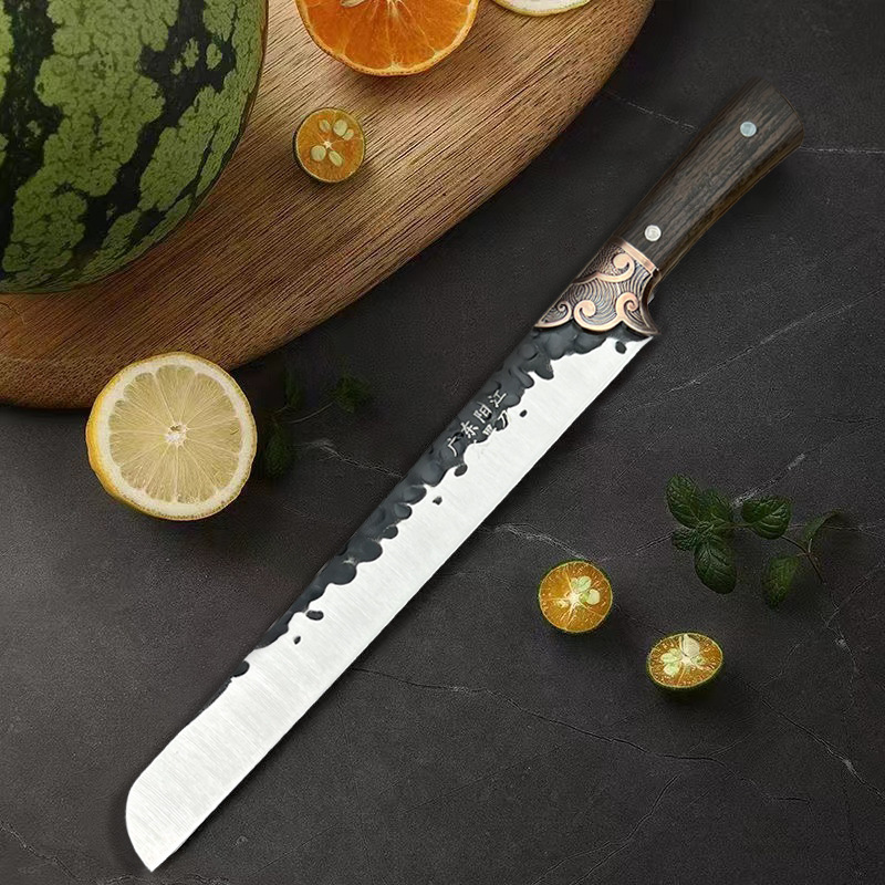 Hand-forged fruit knife for household watermelon special knife dormitory kitchen cutting fruit peeling melon fruit knife stall wholesale