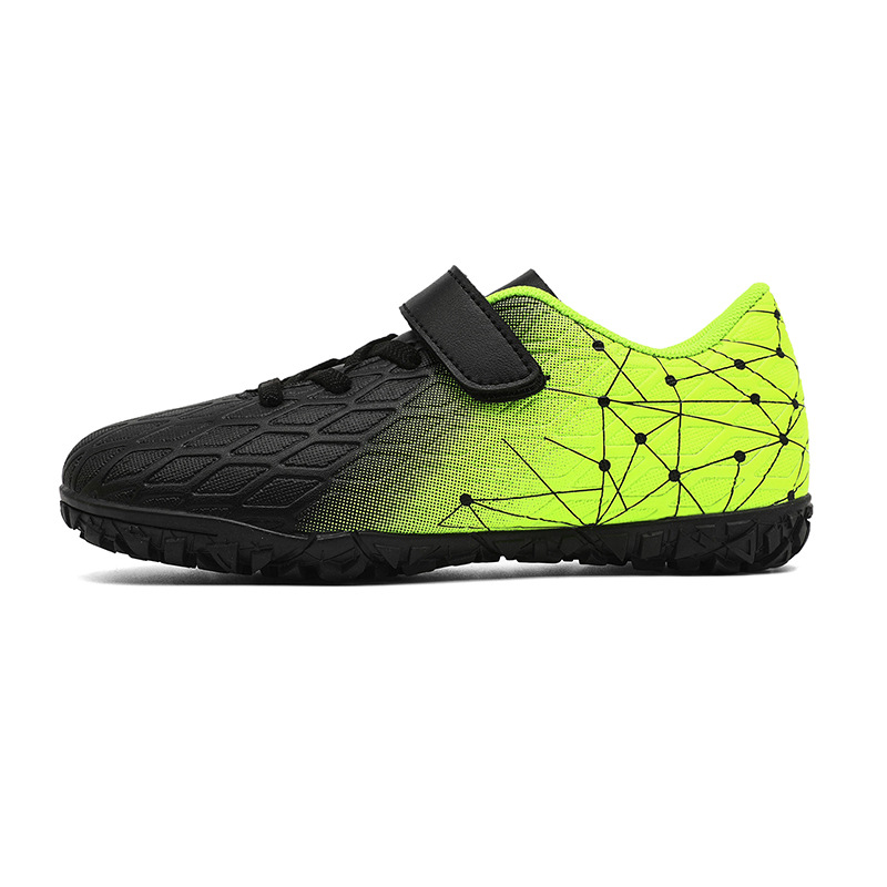 2025 nuevos zapatos de fútbol transfronterizos para hombres y mujeres, zapatos de fútbol para niños y adolescentes de baja altura, venta directa de fábrica