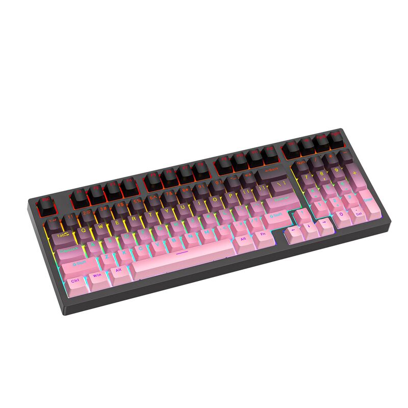 K98青軸マクロ定義ゲームキーボード混彩発光機械キーボード卸売り|undefined