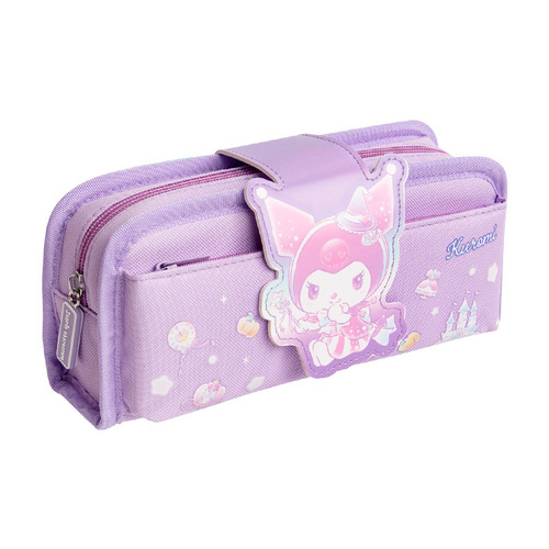 Sanrio Pencil Bag Kurome Melody Cinnamon Dog Pencil Box Elementary School Student with Coin Purse Female Cute Pencil Box