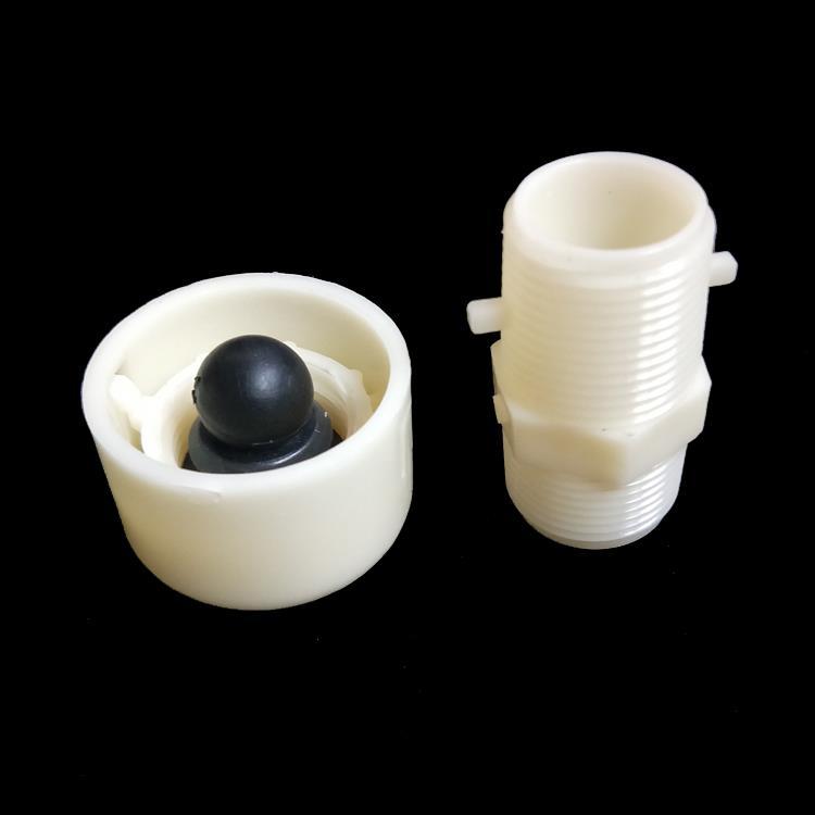 pvc给水管配件排气阀自动进排气开关园林灌溉321寸40塑料水管接头
