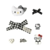 202# Plaid Bow KT Fastener