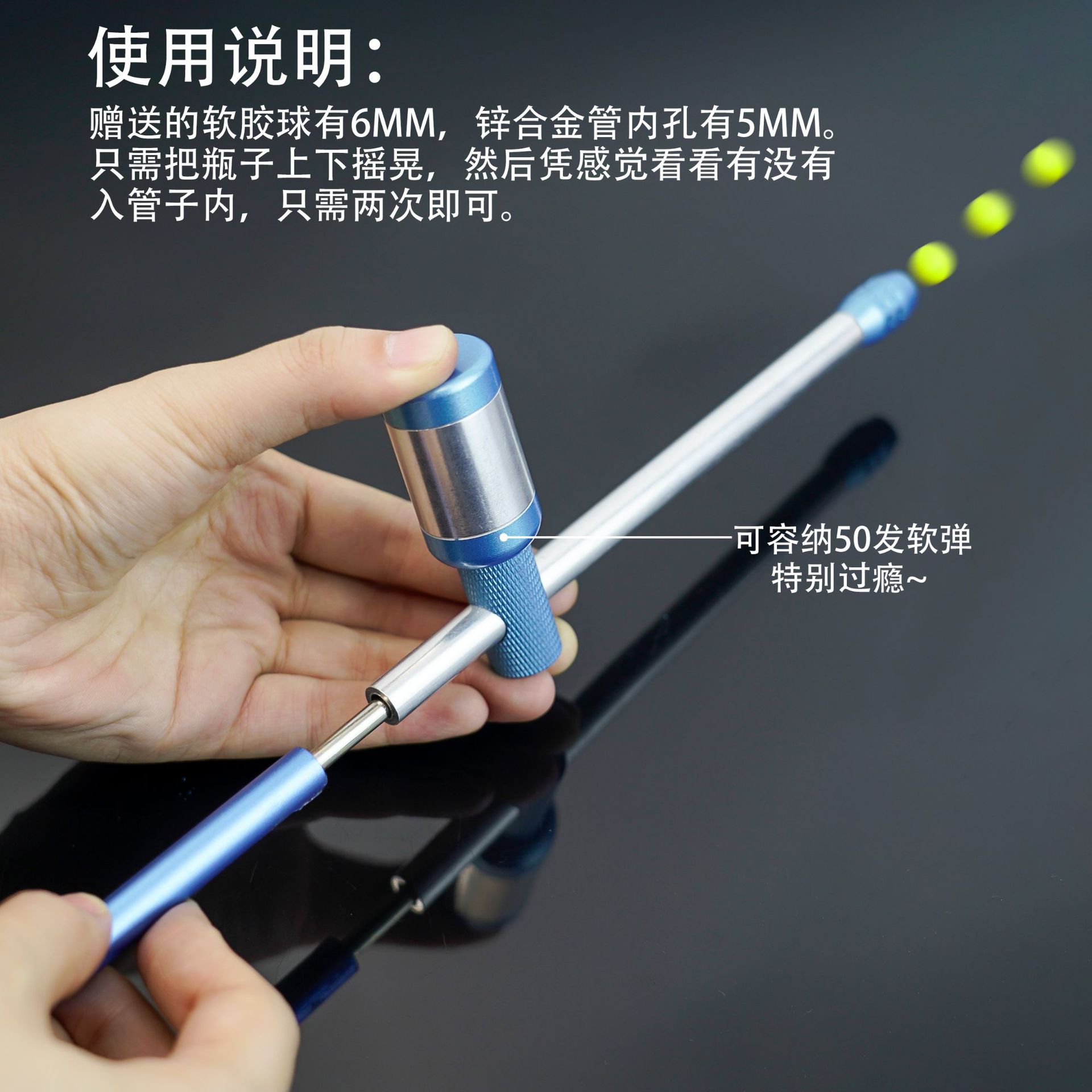 Full Metal Burst Pop Gun, Capacity 100 Pellets, Multiple Color Options, 8090 Childhood Nostalgic Toy