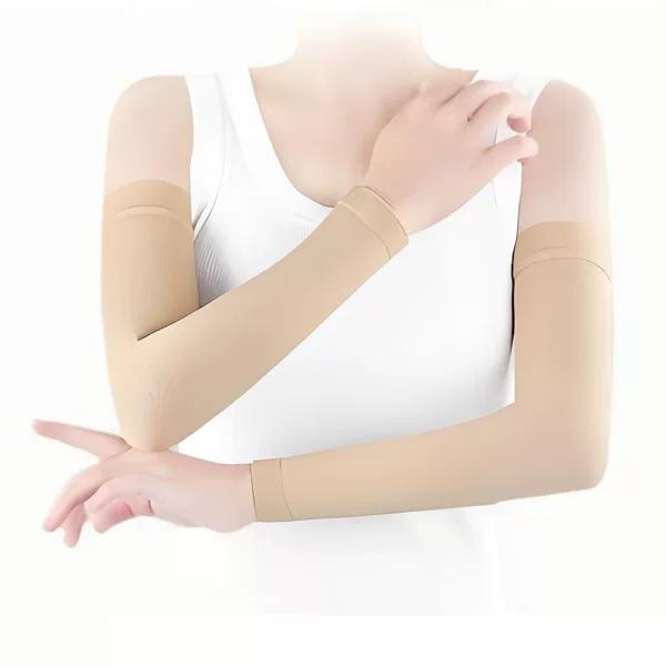Cross-Border Best-Selling Long-Sleeve Elastic Compression Arm Sleeve Bandage for Edema Fixation
