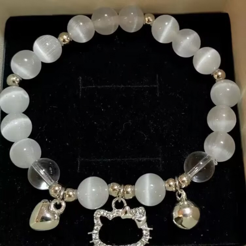 S016-kt cat imitation cat’s eye stone bracelet sz167