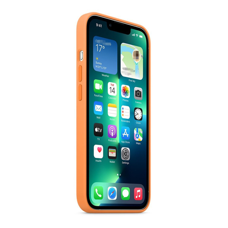适用iPhone13苹果手机MagSafe保护壳液态硅胶Pro Max磁吸动画mini|undefined