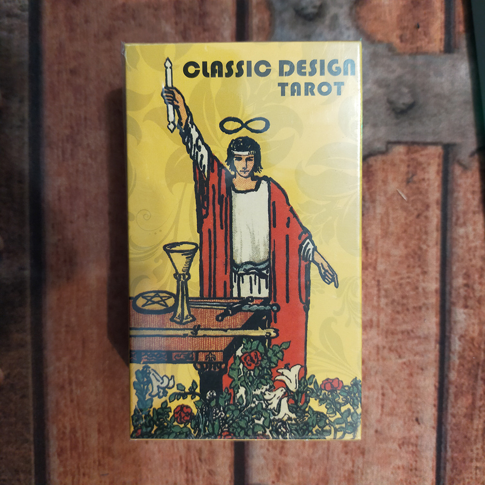 지침이있는 클래식 디자인 타로 원본