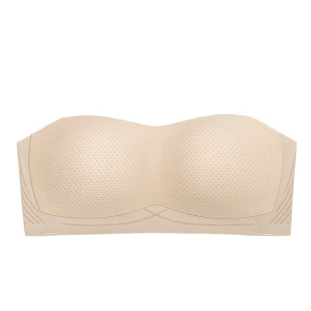 Strapless Anti-Slip Bra for Small Busts That Enhances Appearance, Invisible Strapless Bra for Dresses, Large Bust Bra, Bandeau Bra