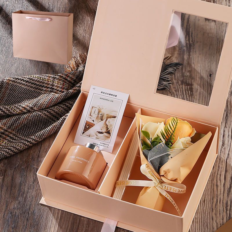 Aromatherapy gift box + French Block + gift bag