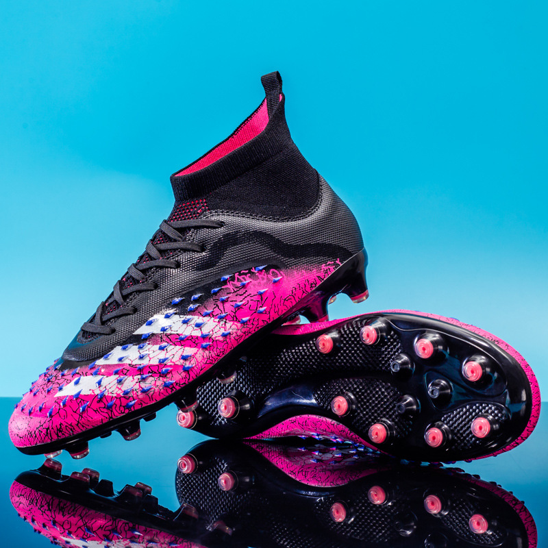 Fábrica al por mayor Cromesi zapatos de fútbol de alta altura estudiantes AG clavos TF clavos zapatos de entrenamiento de competencia