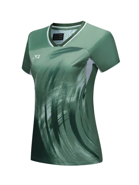 Women's green top