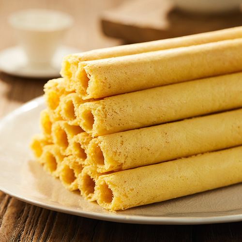 Master Kong Egg Pastry Rolls 108g*24 boxes Fragrant and creamy snacks egg roll biscuits Xipu Food