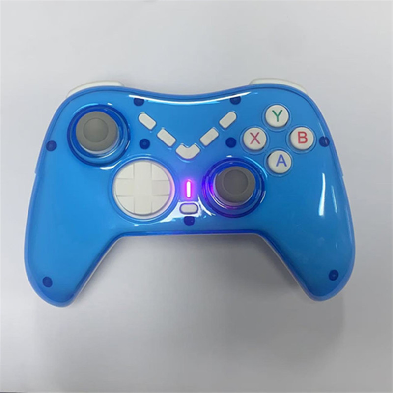 Nuevo producto switch gamepad RGB luz macro programación steam mango PC360PS3 vibración inalámbrica Bluetooth