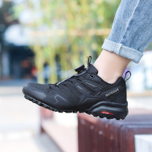 跨境户外越野跑鞋轻便透气登山鞋户外徒步运动跑鞋骑行鞋男鞋大码