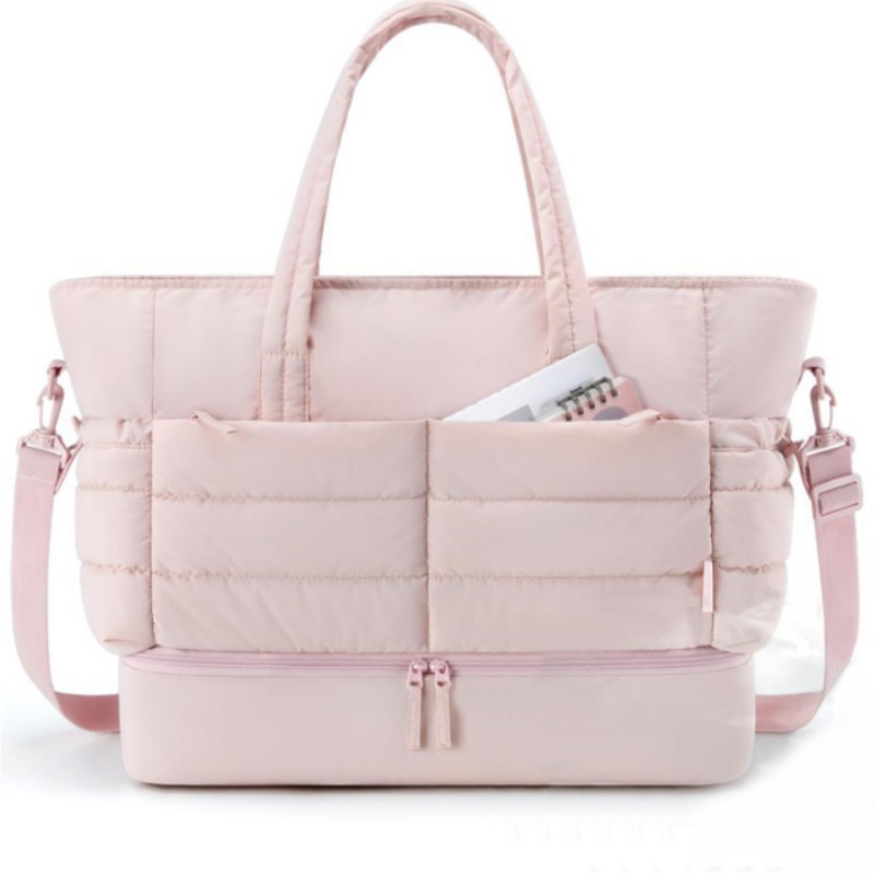 Bolsa de viaje portátil plegable de gran capacidad spot transfronterizo, bolsa de ejercicios multifuncional para viajes al aire libre