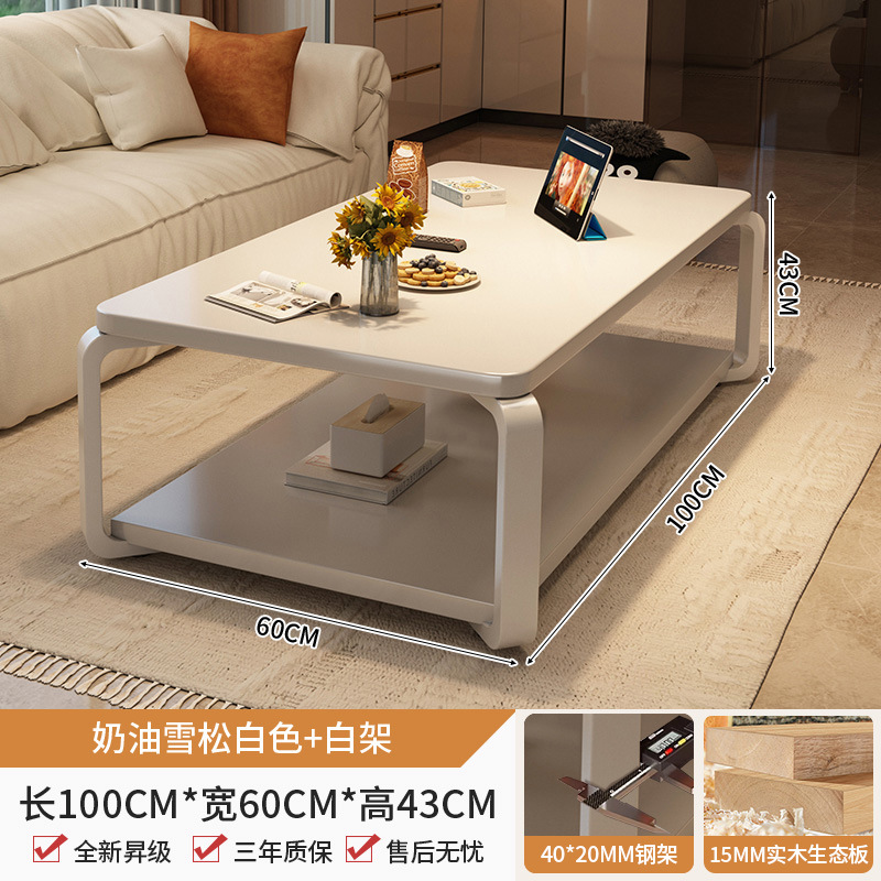 mesa de té sala de estar mesa de té estante de acabado doméstico simple mesa de estudio estante multifuncional pequeño tablero lateral