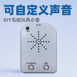 玩偶录音器 DIY可录音发声机芯 毛绒玩具配件 方形音乐盒音效模块