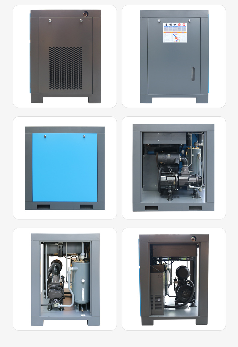 Guangdong Jaguar Permanent Magnet Variable Frequency Screw Air Compressor 7.5-110Kw Energy-Saving Low-Noise Air Compressor
