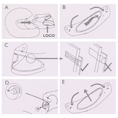 Universal, Dəbilqə (Kaska) aksesuarları