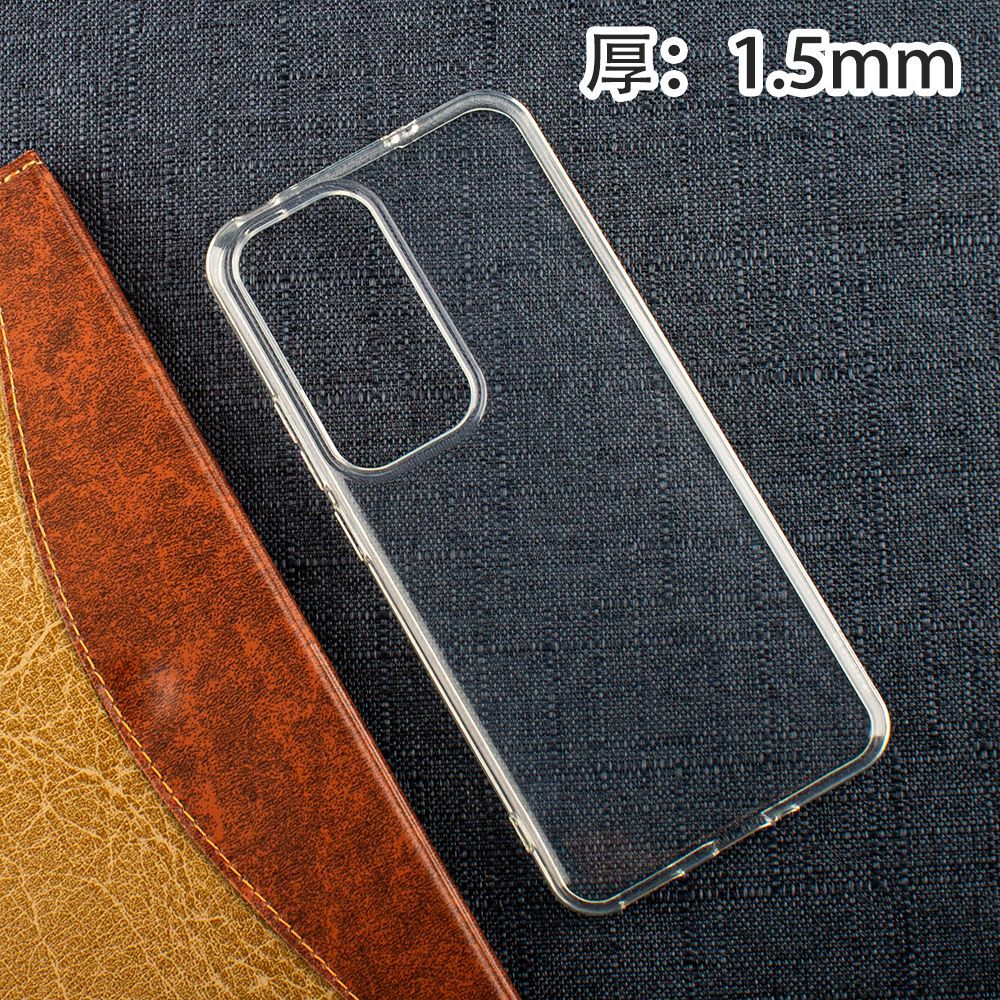 Suitable for Oppo Series 1.5mm Transparent Large Hole Tpu Mobile Phone Case Material Wholesale Protective Case