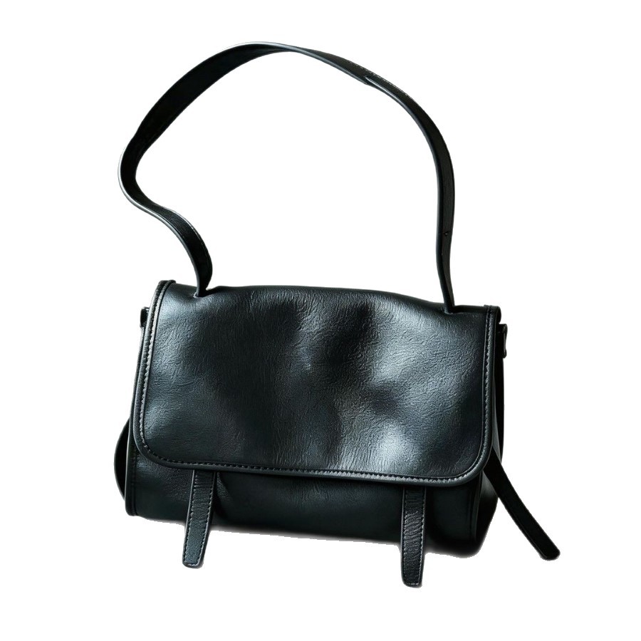 Genuine Leather Women's Crossbody Bag 2026 New Arrival Luxury Vintage Shoulder Bag Fashion Versatile Commuter Handbag - Thumbnail 5