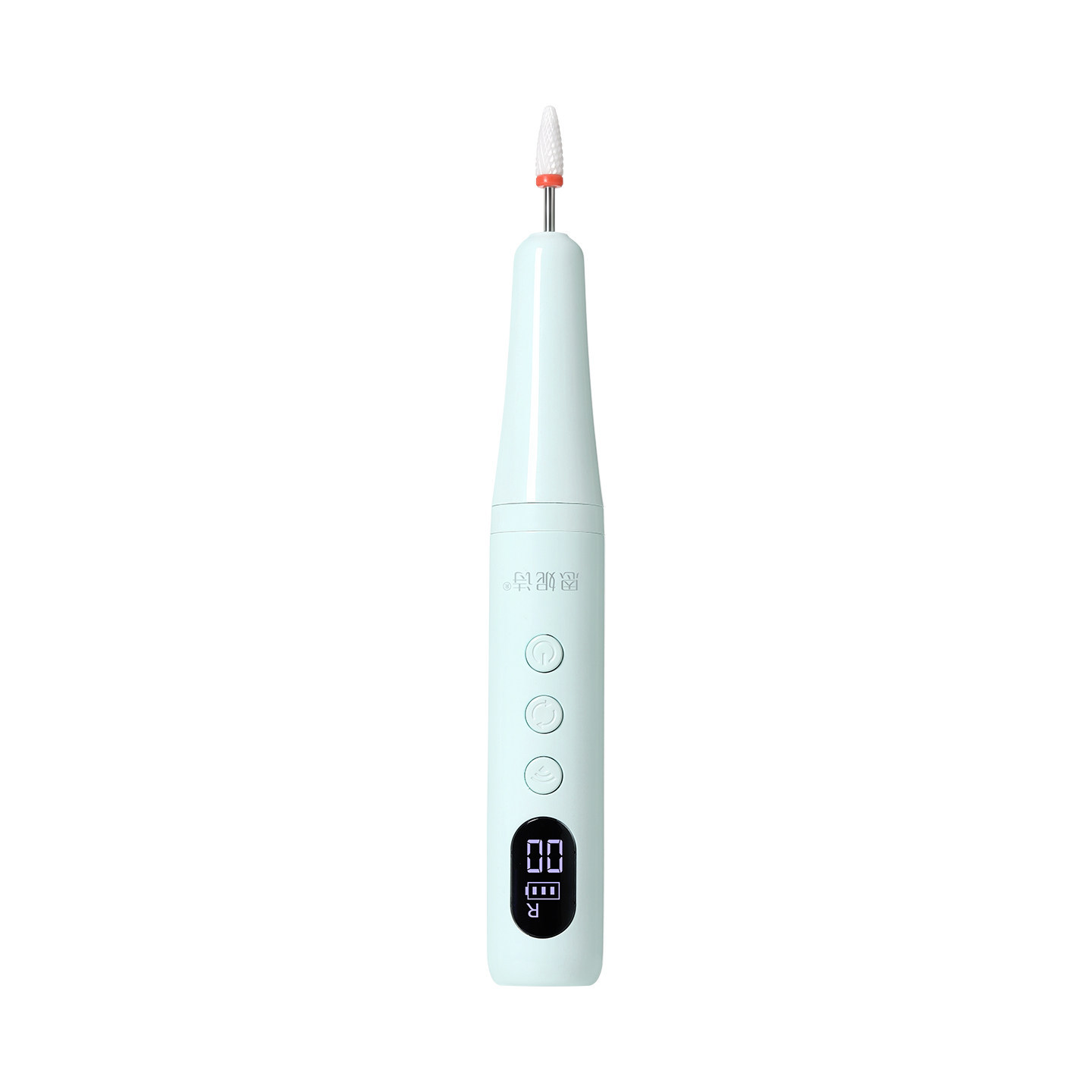 Unidad de manicura de pluma tipo amolador de almacenamiento eléctrico de eliminación de uñas profesional de eliminación de piel muerta de manicura herramienta de manicura portátil de pretratamiento