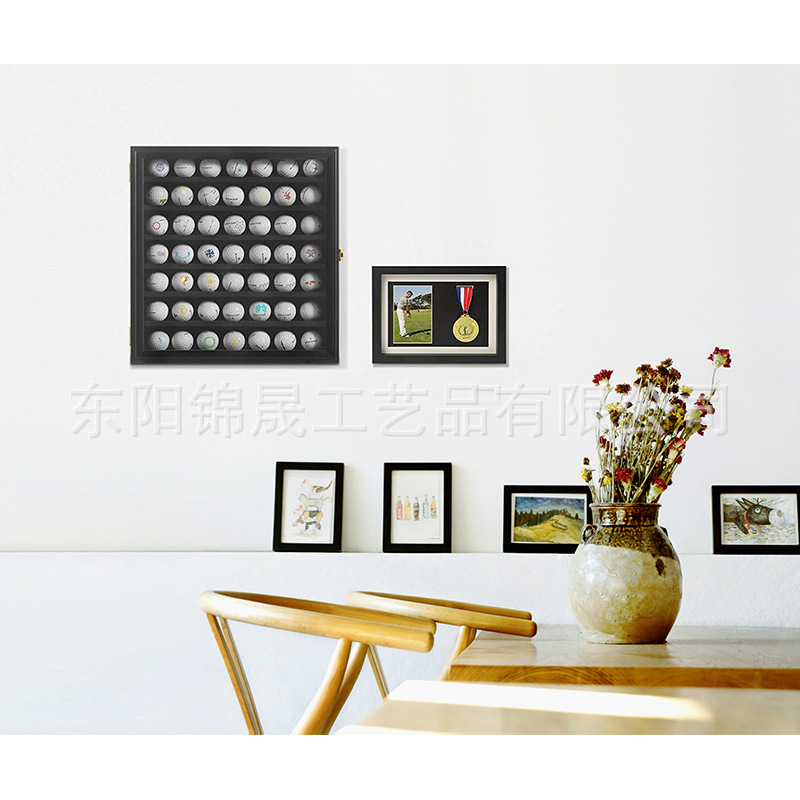 Amazon's Best-Selling Modern Living Room Hanging Large Golf Ball Display Frame Wall-Mounted Photo Frame Decoration Factory Direct Sale Amazon's Best-Selling Modern Living Room Hanging Large Golf Ball Display Frame Wall-Mounted Photo Frame Decoration Factory Direct Sale