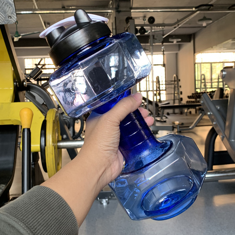 Gran capacidad de 2.5L taza de gimnasio creativa hervidor deportivo de agua taza espacial de plástico portátil para hombres taza a prueba de fugas de agua