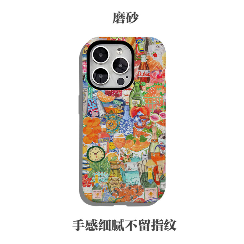 磁吸菲林二合一跨境爆款欧美多巴胺手机壳适用于三星s24苹果17/16|undefined