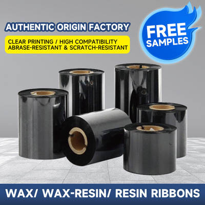 Barcode Ribbon PremiumWaxRibbonWax-ResinRibbon ResinRibbon