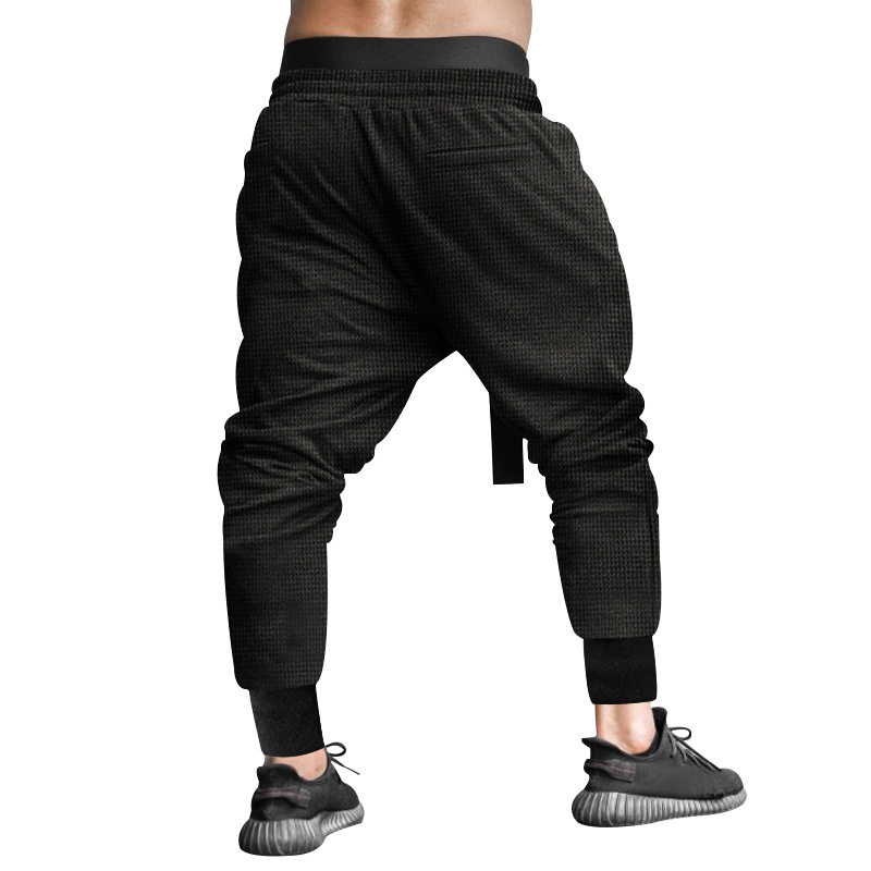 2024 New Spring Autumn Men's Casual Baggy Pants Hip-Hop Solid Color Youth Loose Wide Leg Trousers Male_voghion.com