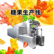 水果糖浇注生产线 伺服软糖成型机 球形糖果机械  隽聿牌糖果设备