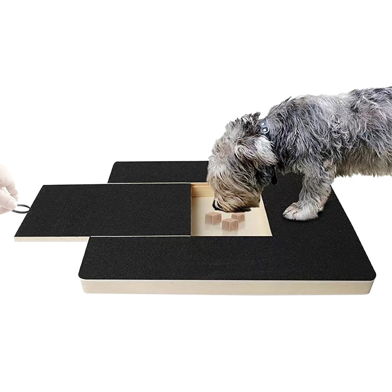 無垢材犬爪スクレーパー、引き出し式修理爪やすりボード、ペット用品スクラッチボード、サンドペーパースクラッチボード|undefined