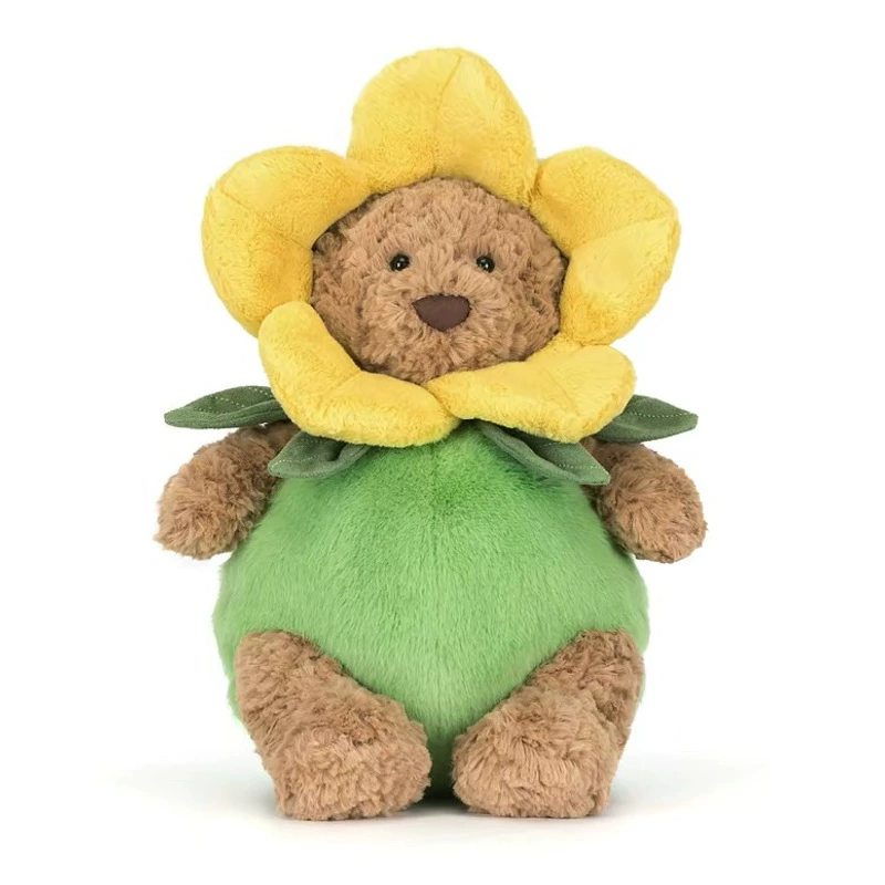 Плюшевый Barcelona Bear (Jellycat) — несколько стилей, 28–47 см, подарочная мягкая игрушка