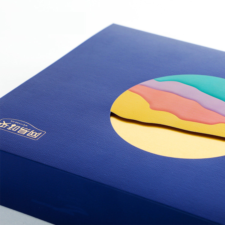 月饼礼盒翻盖式彩盒礼品盒高端定制 茶叶包装盒伴手礼