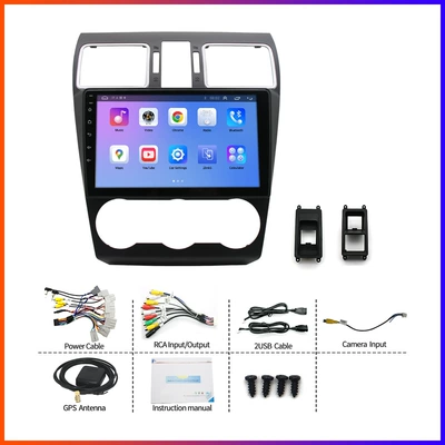 DVD Navigation Large-Screen Navigation System with - subaru-15-17-xv-forester-with-silver-rim-9inch