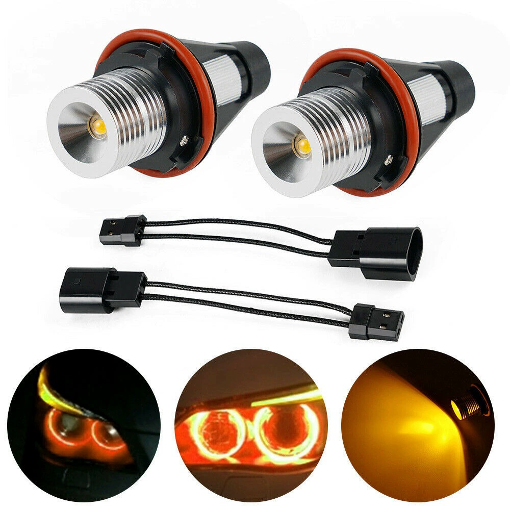 Подходят для BMW Angel Eyes 5W E39 E60 ангельский туман light BMW светодиодные фары дневной свет расшифровкой