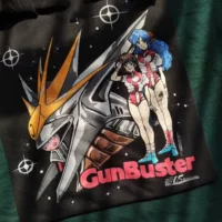 WHO CARE Винтажная энциклопедия GunbusterAnime blacktee Храбрый вперед High Street футболка с короткими рукавами