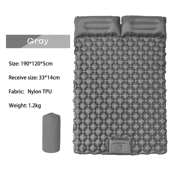 Double feet step on diamond -shaped gray