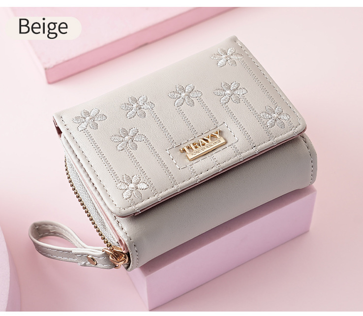 Women's Flower Pu Leather Flip Cover Wallets display picture 9