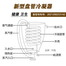 酿酒机小型家用全自动白酒蒸酒设备家庭自酿米酒洋酒纯露精油提取