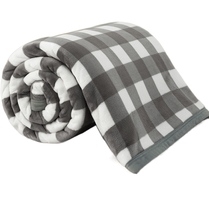 Invierno de lana de leche, mantas gruesas, mantas para dormir, mantas para dormir, mantas de coral, aire acondicionado, sofá, mantas pequeñas para la cama